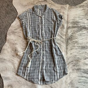 Aerie button up dress
